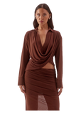 Selen Shirt in Mocha