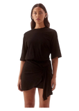 Sohvi Tee Dress in Black