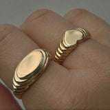 Este Heart Signet Ring