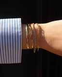 Charlie Paperclip Chain Bracelet styled