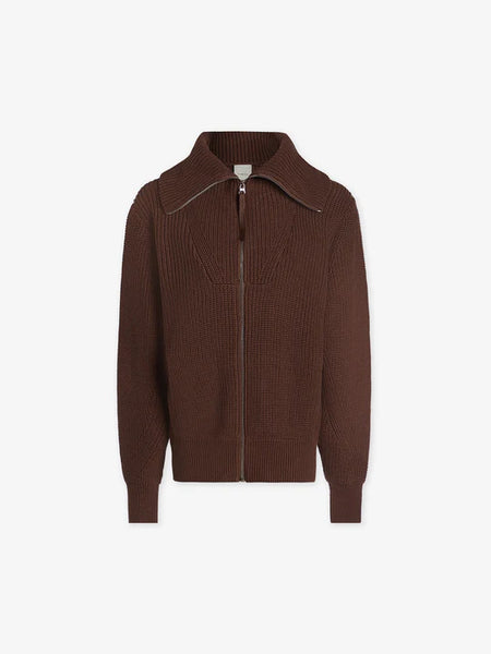 Mayville Knit Jacket - Chestnut