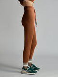 Mocado Rib Knit Legging - Tortoise Shell