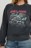 Vintage Raglan Paris Sweater
