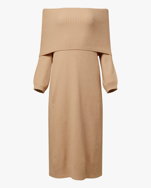 Off Shoulder Sweater Dress