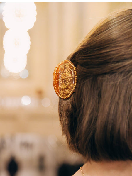 Lucky Penny Claw Clip