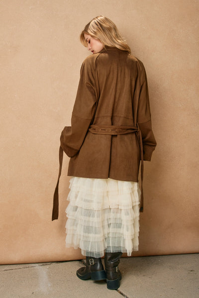 Dune Suede Trench