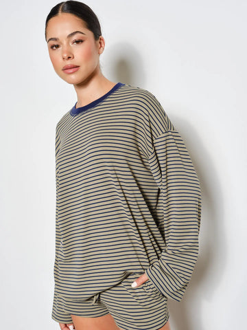Cassandra Striped Top