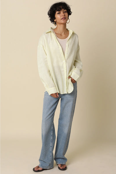 Jada Linen Shirt - Butter