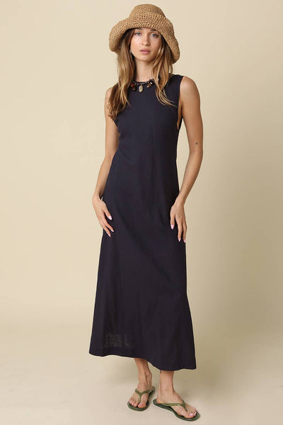 Besty Open-Back Maxi Dress