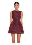 Amanda Uprichard Banco Dress in Rosette Jacquard