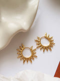 Sabliere Sunburst Hoops