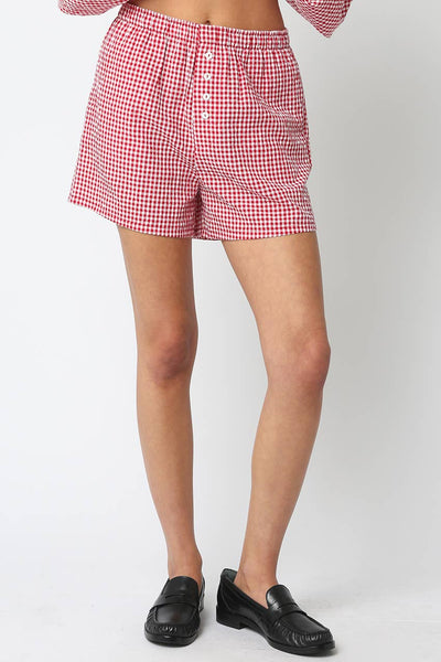 Finely Gingham Shorts