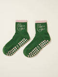 Matcha Addict Grip Pilates Socks