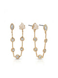 Double Piercing Bone Earrings