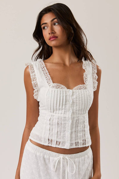 Field of Dreams Lace Top