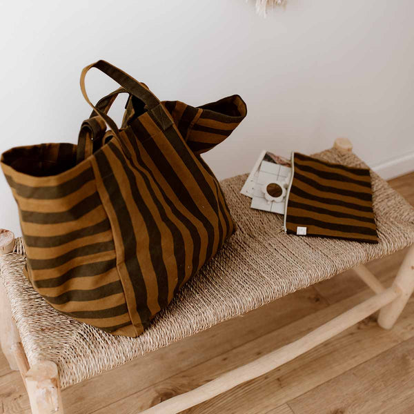 Elisa Cumin Stripe Tote