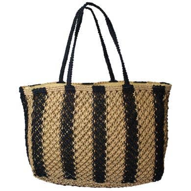 Bon Voyage Raffia Tote Bag
