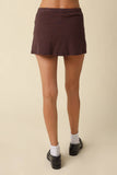 Zoey Striped Knit Skort