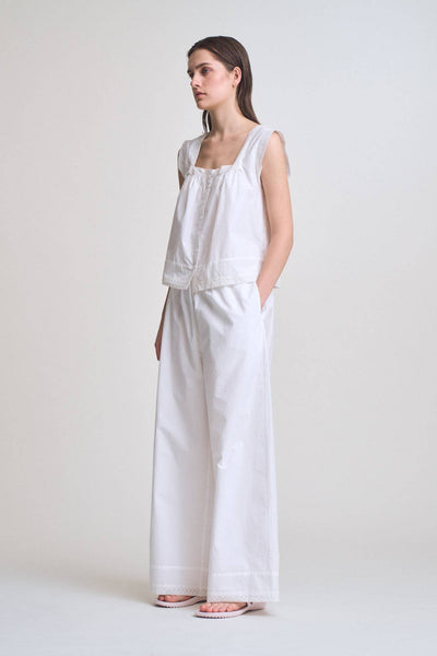 Sleepless Eyelet Top