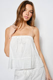 ELODIE EYELET TOP