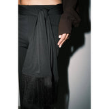 Sutton Fringe Tie Wide Leg Pants