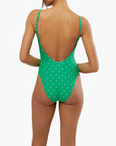 Scoop Cami Micro Polka Dot One Piece