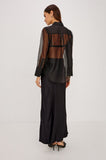 Rails Bretton Shirt in Black Organza