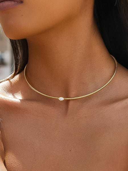 Olwen Snake Chain Choker