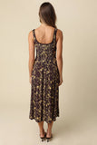 Sofia Floral Midi Dress