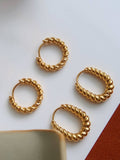 Cere Twisted Hoops