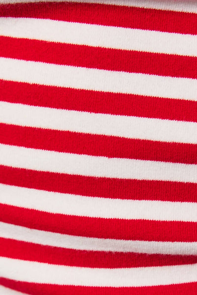 Newport Stripe Top - Red