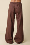 Kaylyn Drawstring Pants - Brown