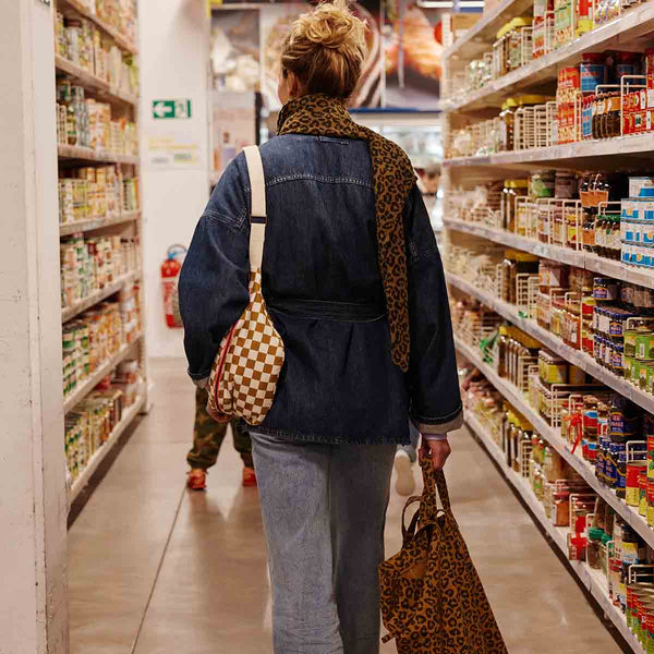 Elisa Leopard Caramel Tote