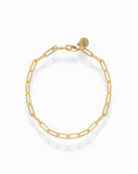 Charlie Paperclip Chain Bracelet detail