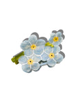 Forget-Me-Not Claw Hair Clip