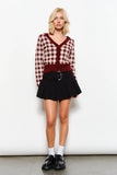 Nessa Gingham Cardigan
