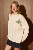 Christmas Tree Pocket Sweater