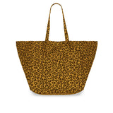 Elisa Leopard Caramel Tote
