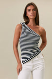 Newport Stripe Top - Blue