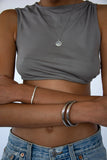Sloane Hollow Cuff Bracelet