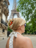 Orange Blossom Hair Claw Clip