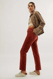 Original Straight Jean - Brick Cord
