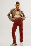 Original Straight Jean - Brick Cord