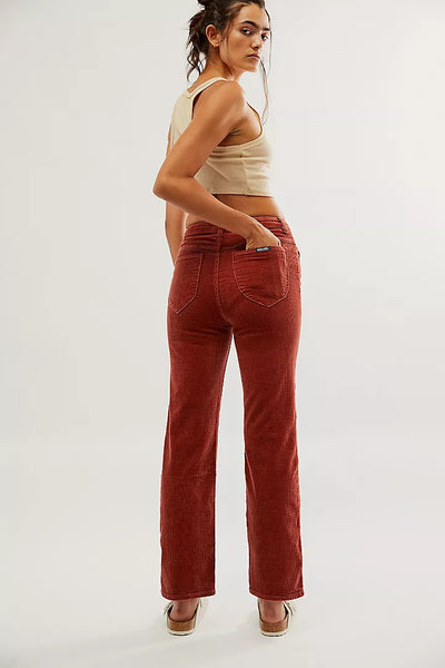 Original Straight Jean - Brick Cord