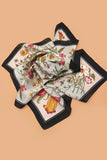 Spring Floral Bandana Scarf