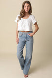 Elaine Eyelet Crop Top
