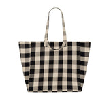Elisa Big Vichy Greige Tote