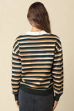 Belen Stripe Rugby Knit Sweater