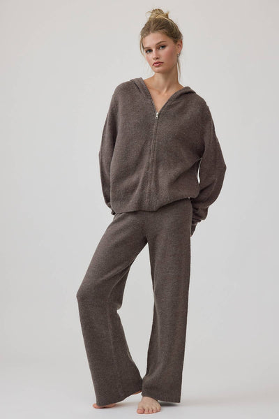 Brynn Knit Hoodie Set