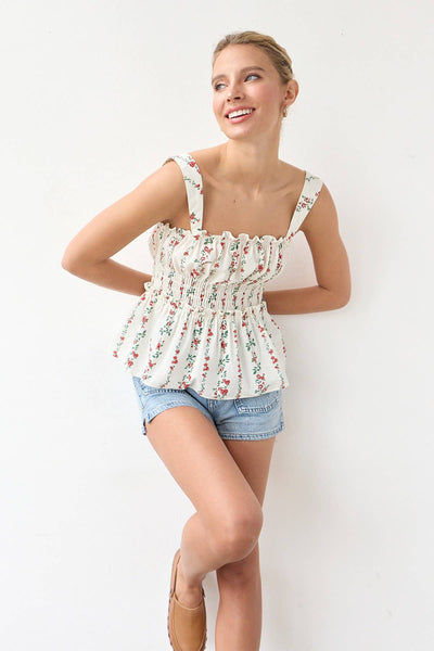 Cottage Ruched Top